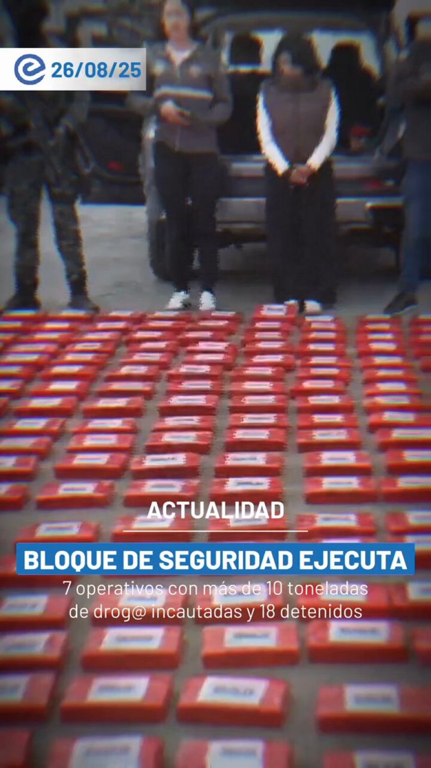 🔵 Golpe al crimen organizado