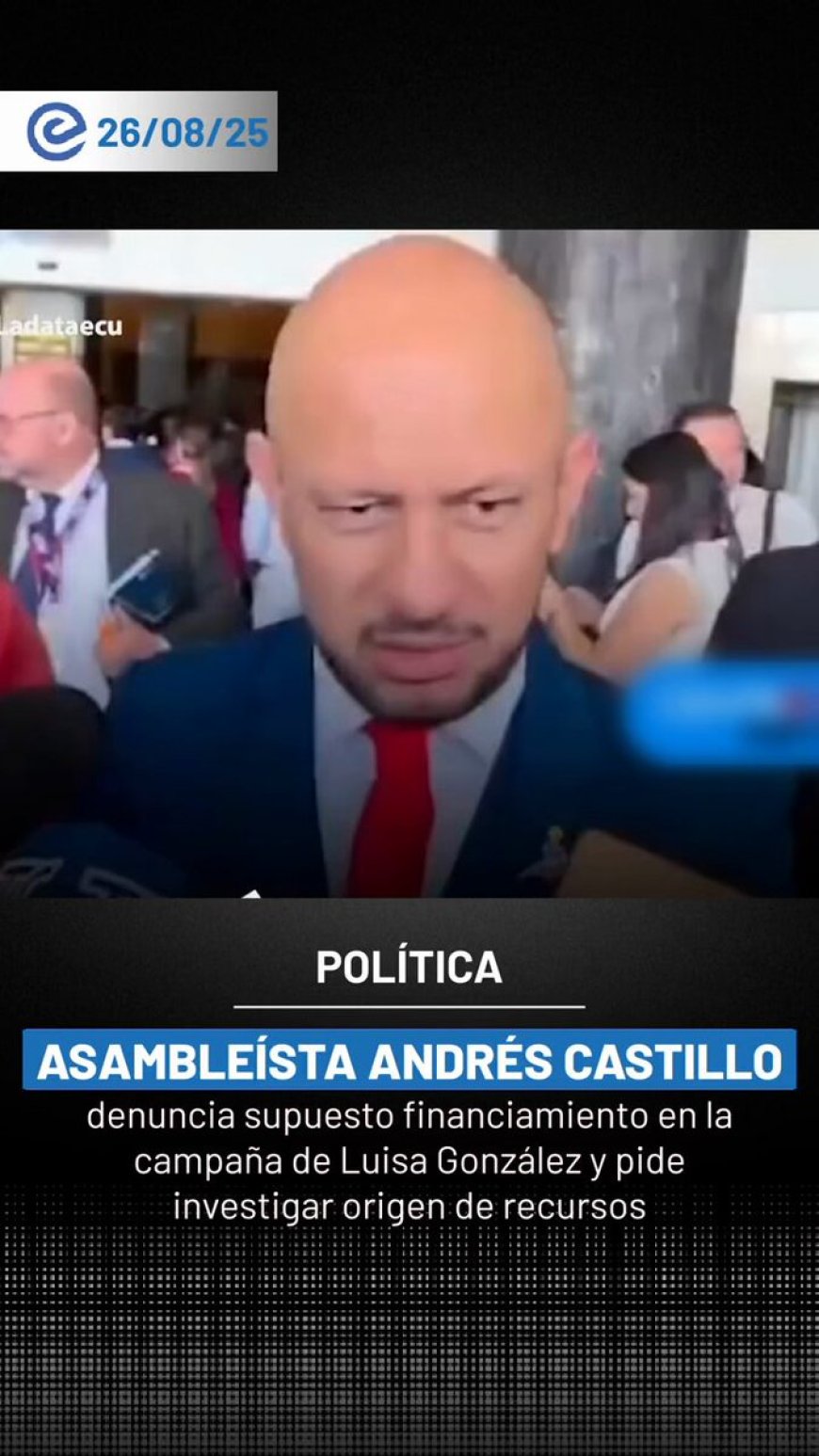 Denuncia en la Asamblea | Asambleísta revela irregularidades en campaña de Luisa González