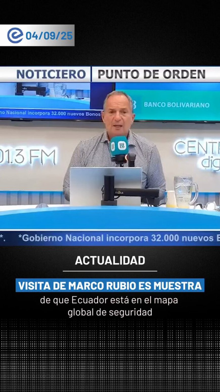 Marco Rubio visita Ecuador: Acuerdos con Noboa contra el narcotráfico