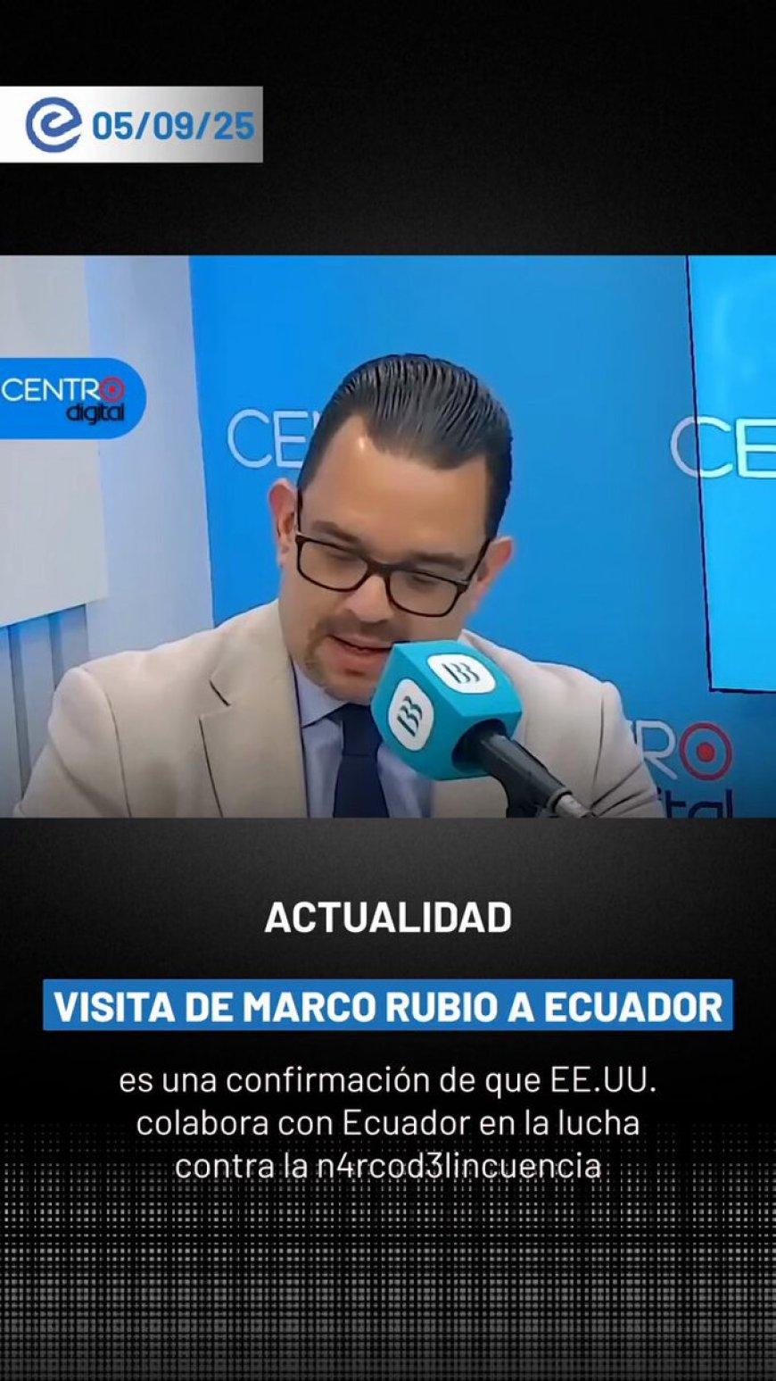 Marco Rubio visita Ecuador: Cooperación contra el narcotráfico reforzada