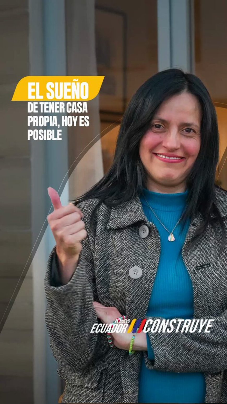 El Gobierno Nacional impulsa el acceso a vivienda digna para todos los ecuatorianos y reafirma su compromiso con el desarrollo, oportunidades y bienestar. #ElNuevoEcuadorConstruye