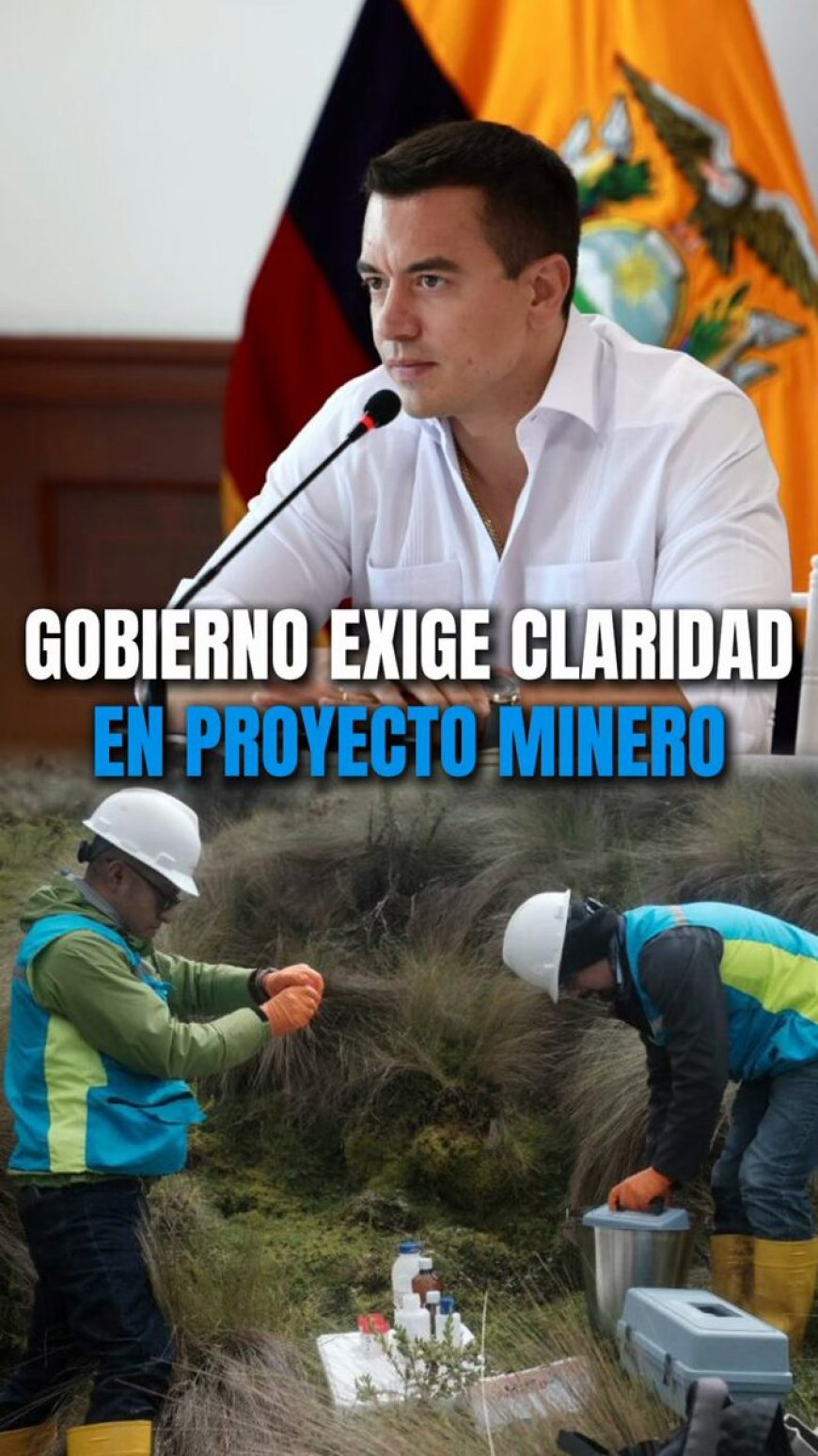 Gobierno exige definiciones sobre Loma Larga | Municipio de Cuenca y Prefectura del Azuay bajo presión