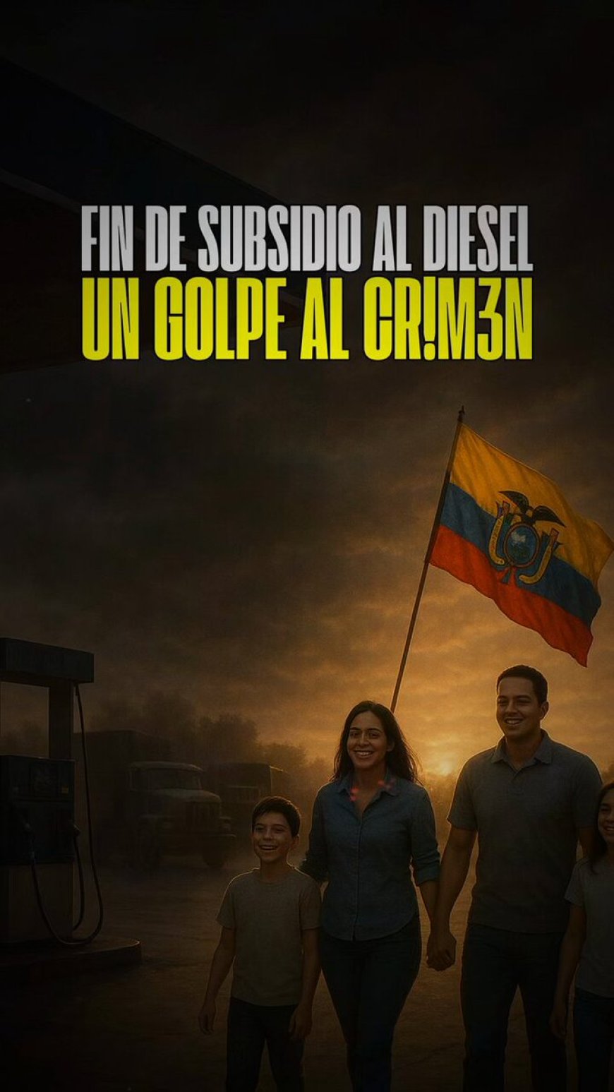 🔵 Ecuador eliminó el subsidio al diésel