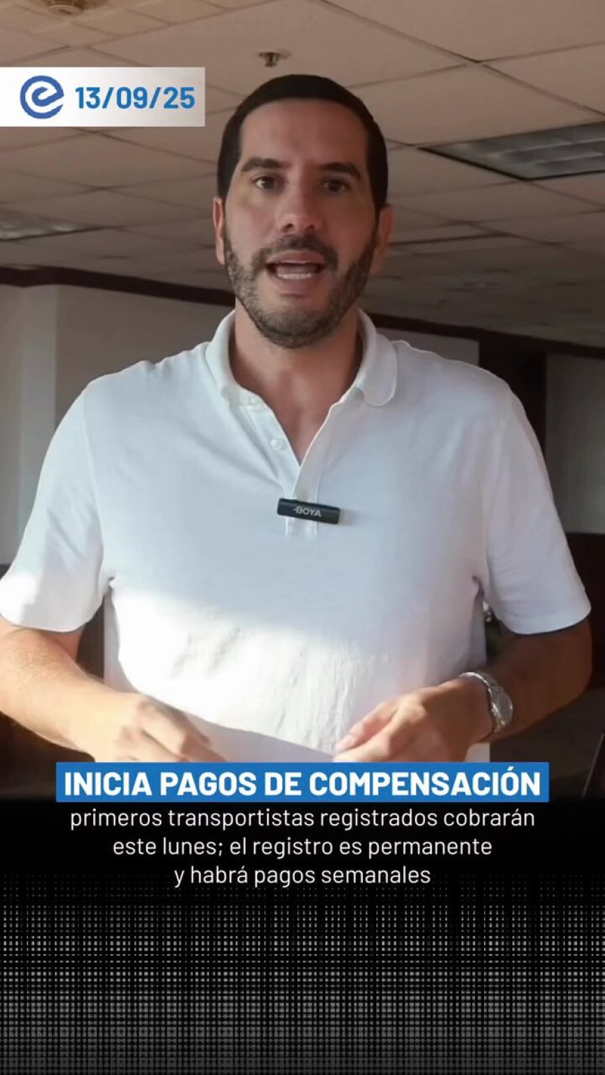 🔵 Ya hay transportistas registrados que recibirán su pago este lunes. Recuerda: el registro es permanente y los pagos son semanales. Ingresa aquí 👉