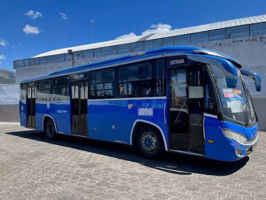 Transporte público de Quito suspende paro previsto para el 15 de septiembre