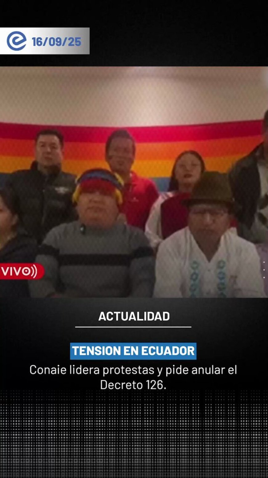 Protestas en Ecuador por eliminación de subsidio al diésel | Bloqueos y exigencias de la Conaie