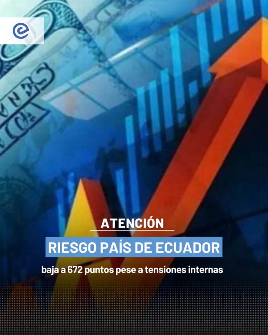 Riesgo país de Ecuador alcanza su nivel más bajo desde 2018