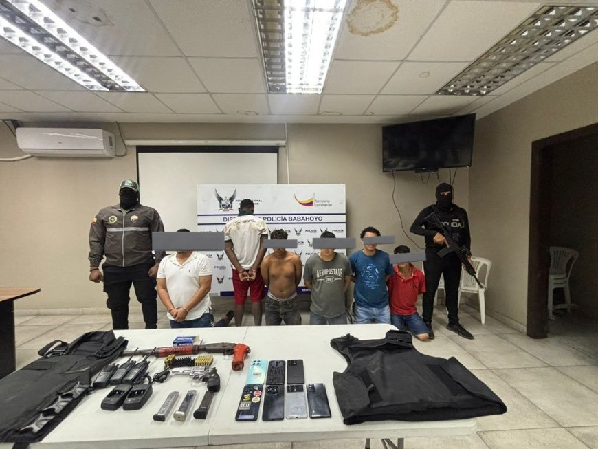 Caen integrantes de Los Choneros en Babahoyo | Víctima de secuestro fue liberada