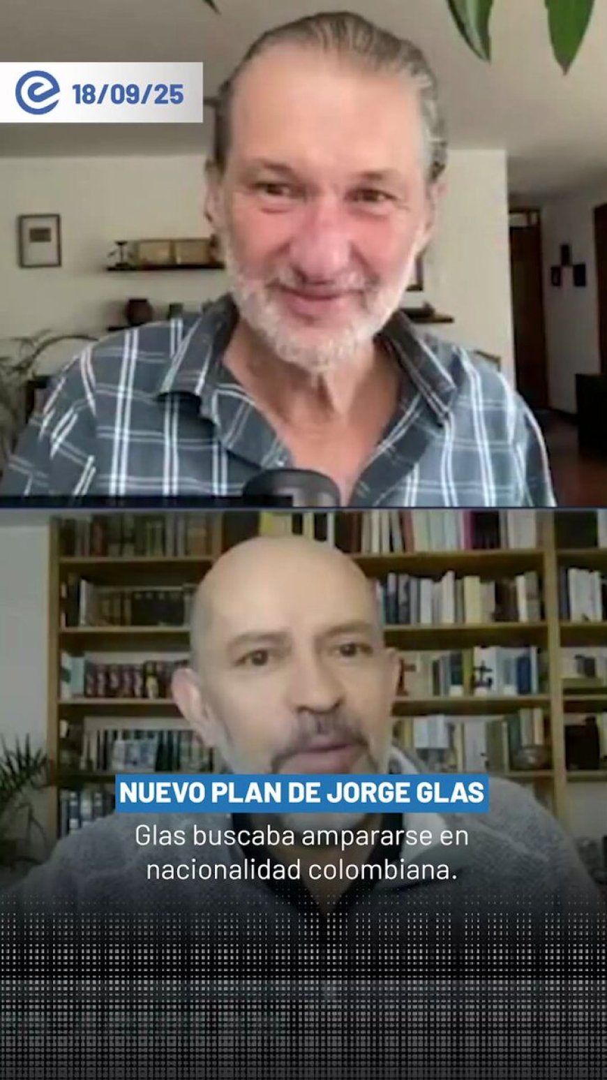 Jorge Glas intenta salir de Ecuador por Ipiales | Noboa insinúa constituyente