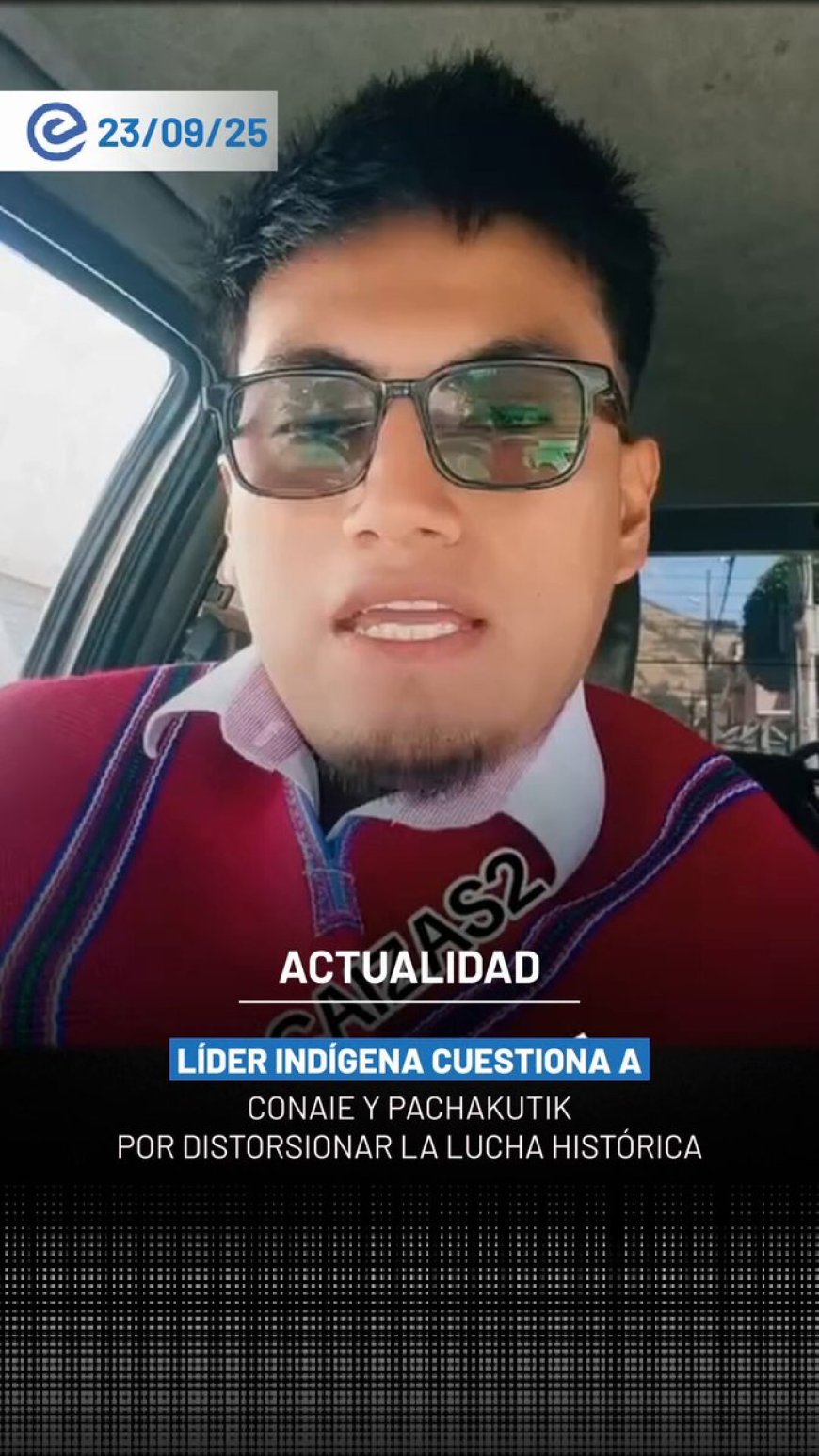 Cuestionamientos a la Conaie y Pachakutik por representante indígena