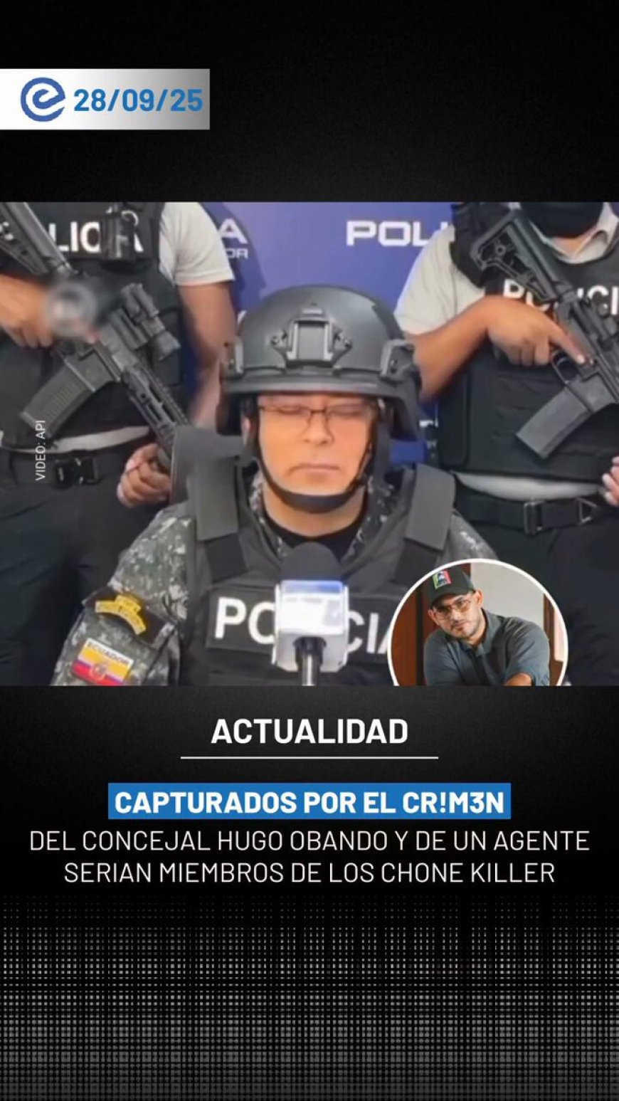 Capturan en Durán a dos presuntos miembros de los Chone Killer