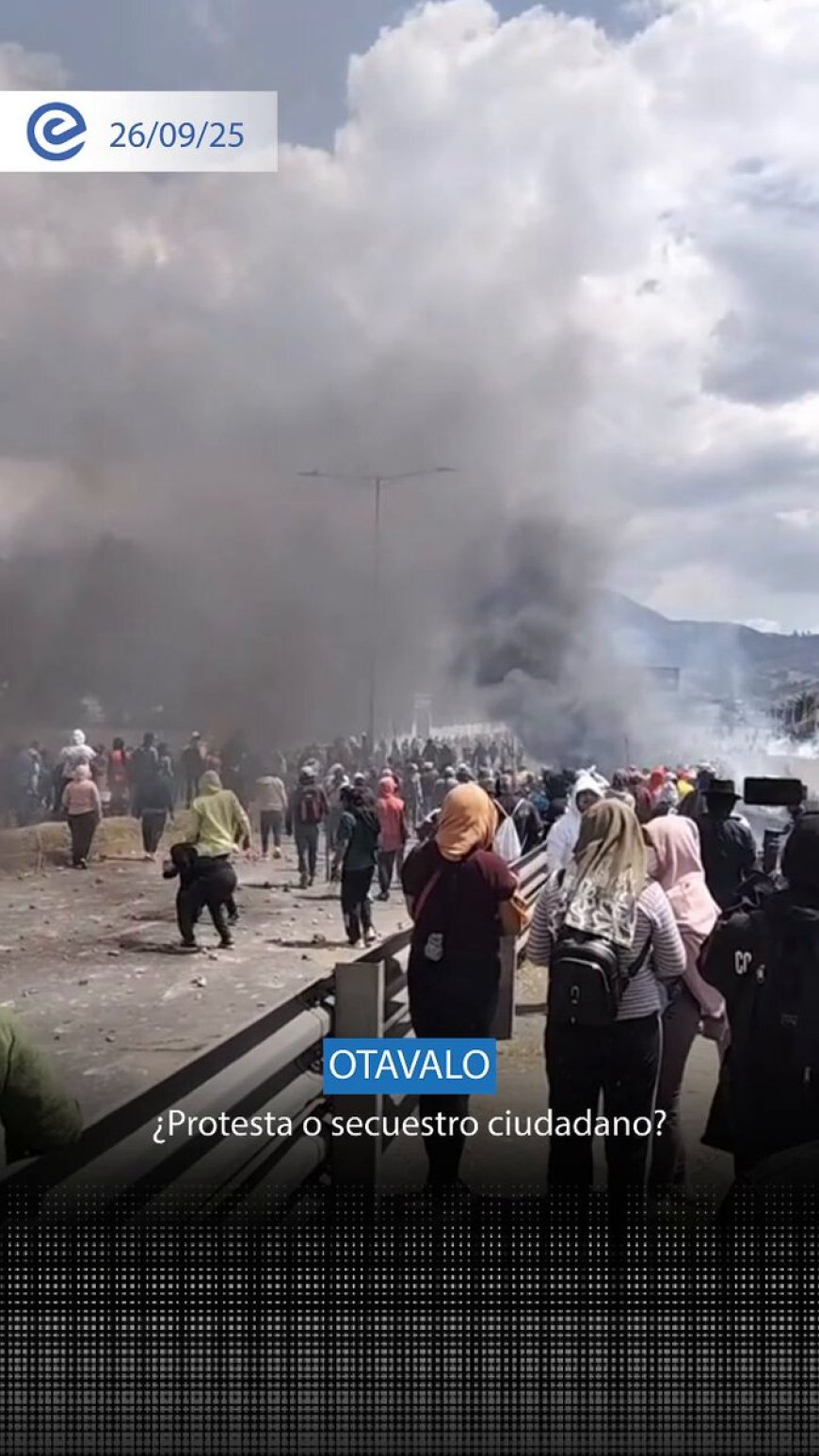 Otavalo: Comerciantes denuncian intimidación y cierres forzados en protestas