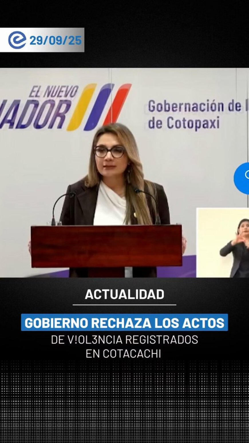 Violencia en Imbabura: Secuestran a militares durante entrega de ayuda humanitaria liderada por Noboa