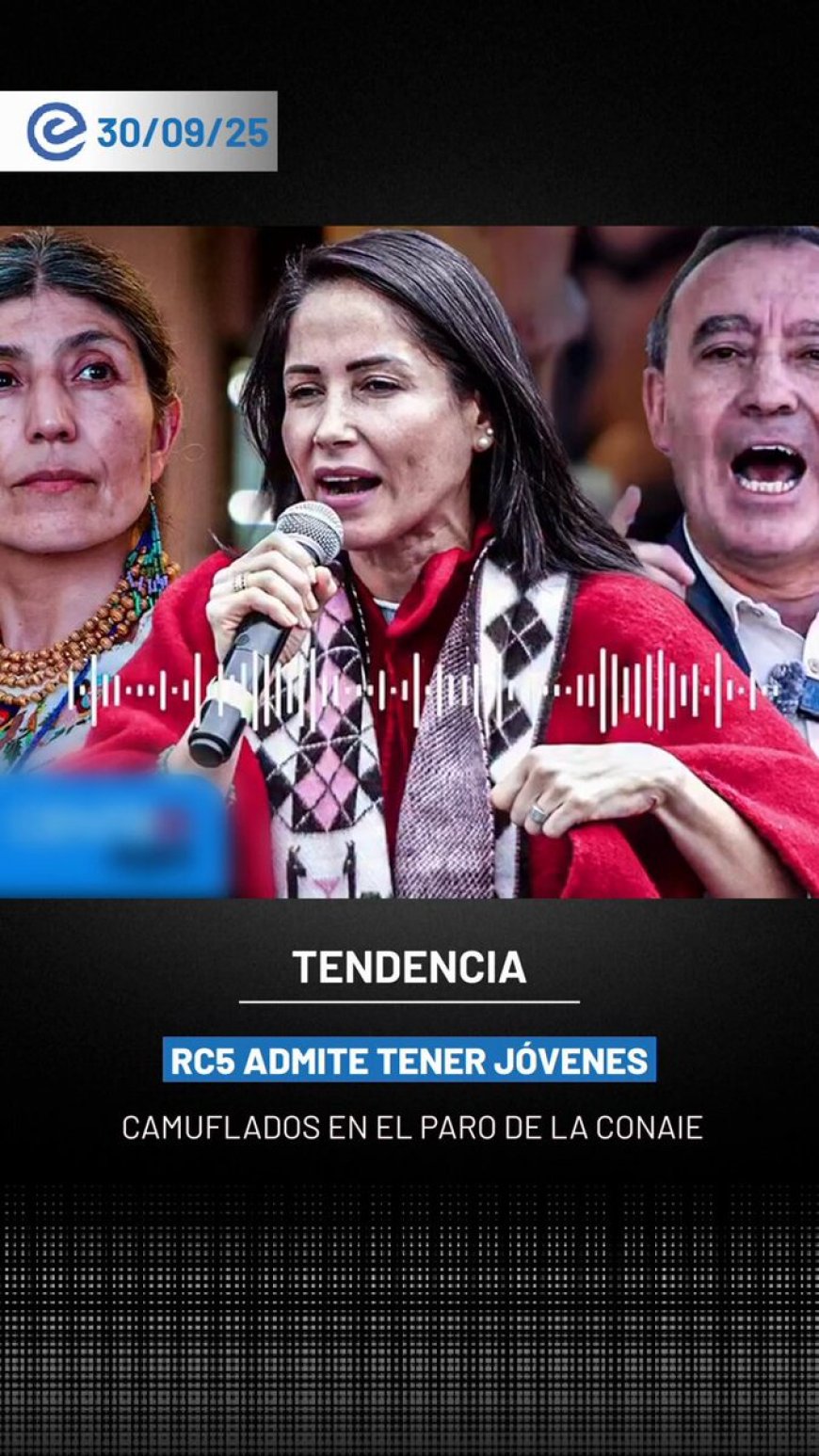 Director de RC5 Imbabura afirma infiltración juvenil en paro de la Conaie