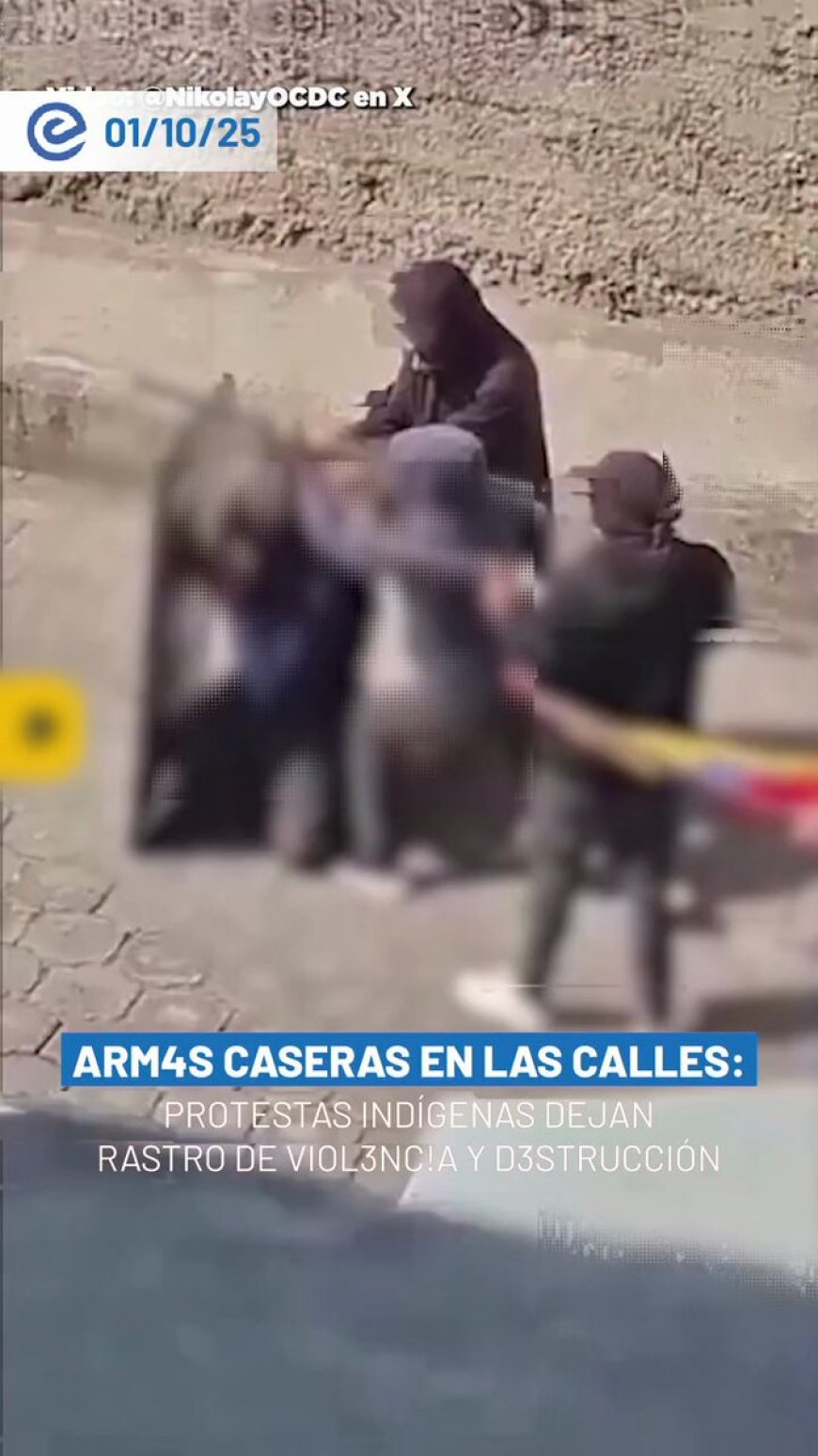 Militares enfrentan violencia para proteger al Ecuador