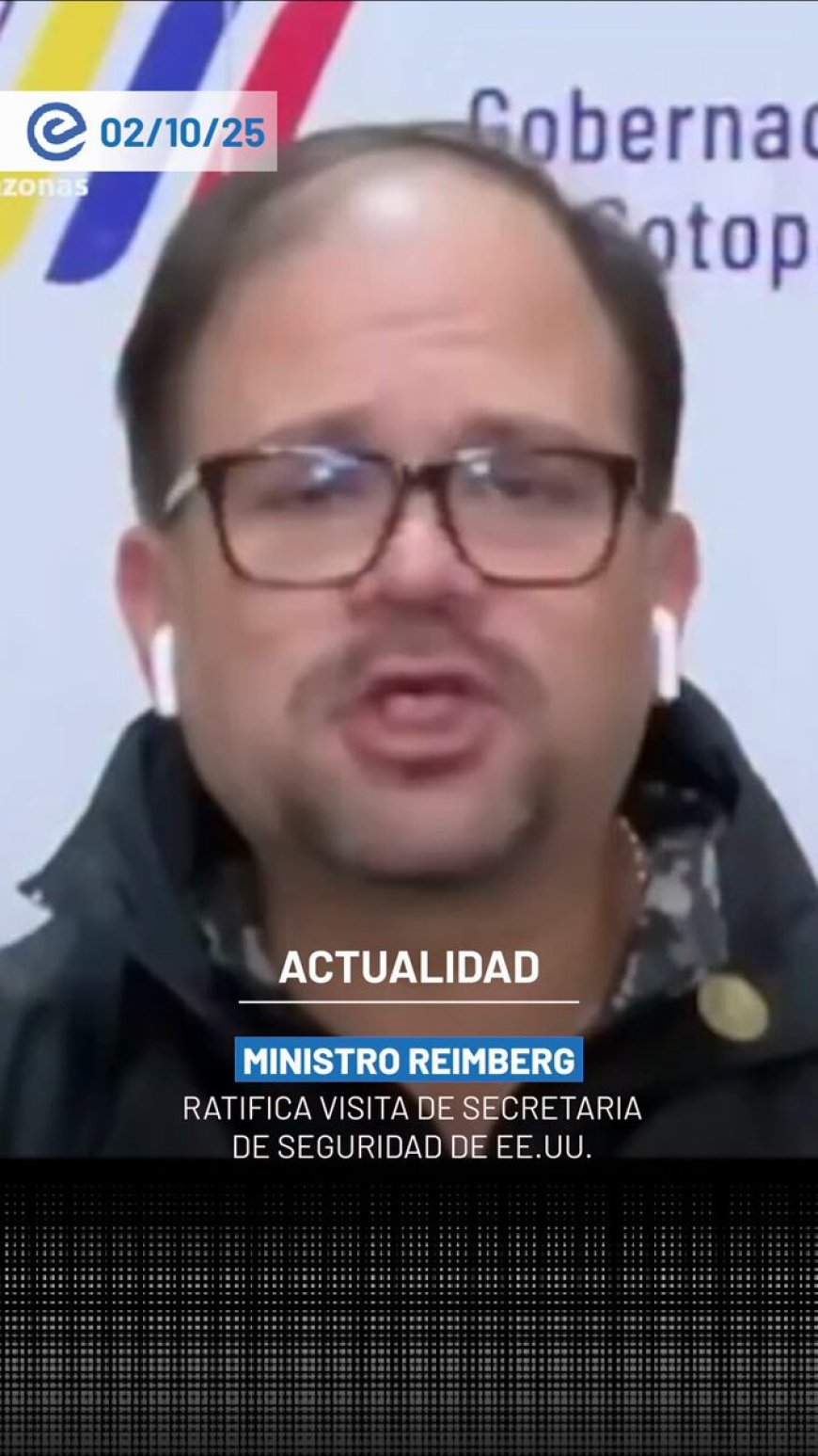 Secretaria de Seguridad de EE.UU. evalúa posible instalación de bases de Homeland Security en Ecuador