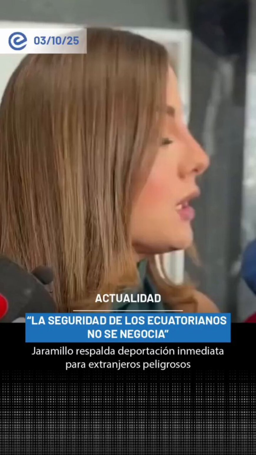 Asambleísta Jaramillo Apoya Deportación Expedita en 24 Horas