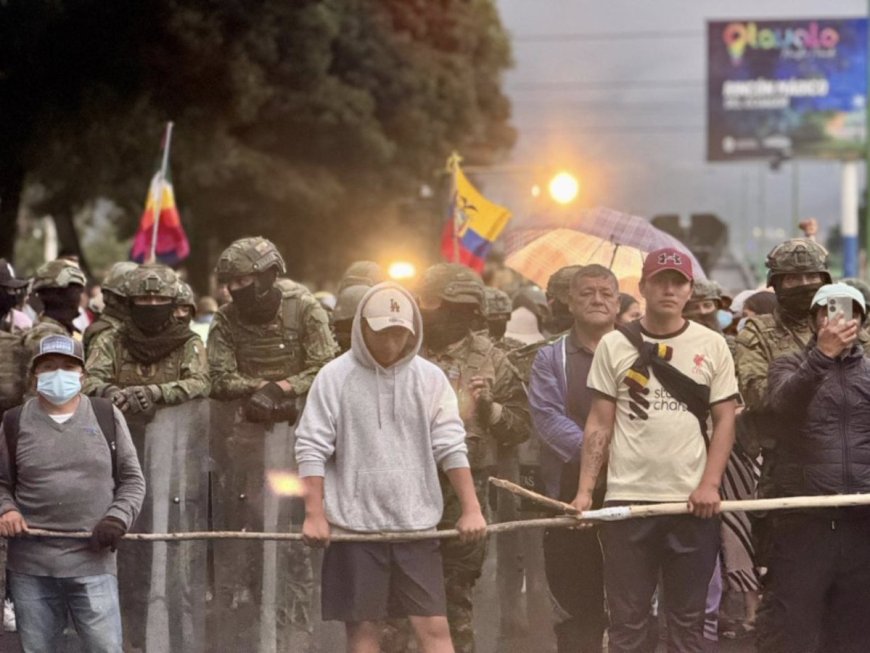 UE propone diálogo en Ecuador para frenar violencia por paro | Embajadora Doródnova ofrece apoyo para negociación