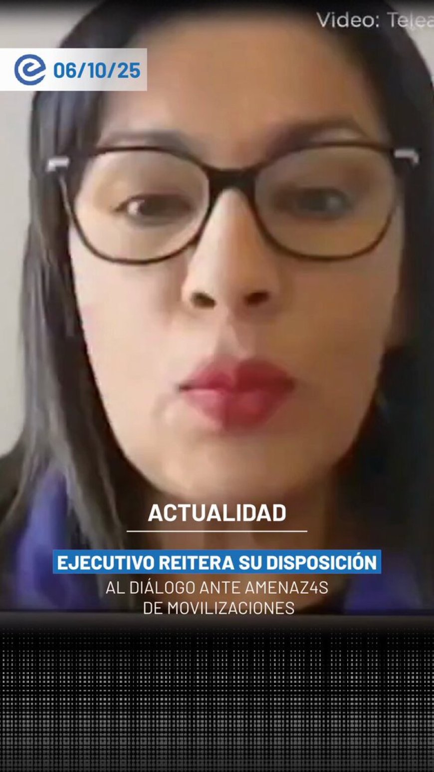 Ministra Rovira afirma apertura al diálogo pero denuncia amenazas de toma en Quito