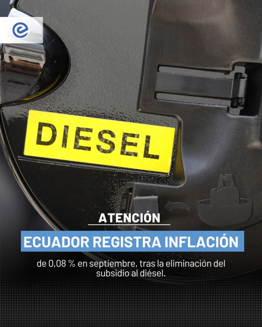 Inflación en Ecuador se mantiene baja en septiembre de 2025 | INEC reporta un 0,08%