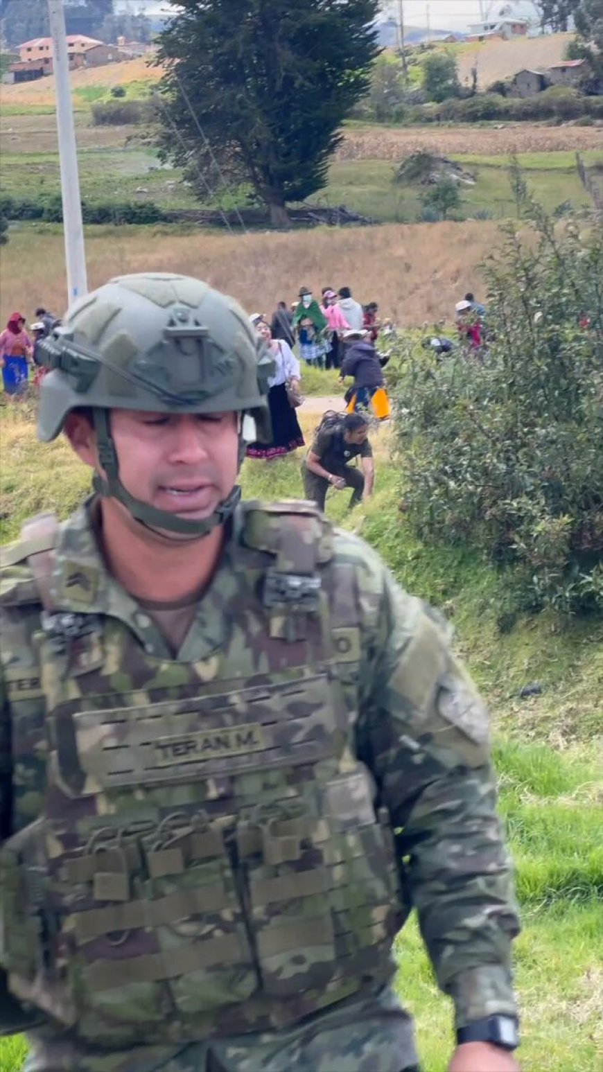 🔵 El líder indígena Marlon Vargas lanzó una advertencia al presidente Daniel Noboa: “Se nos va a acabar la paciencia, señor presidente. ¡Cuidado! Si hay que radicalizar el paro nacional, vamos a hacerlo”.