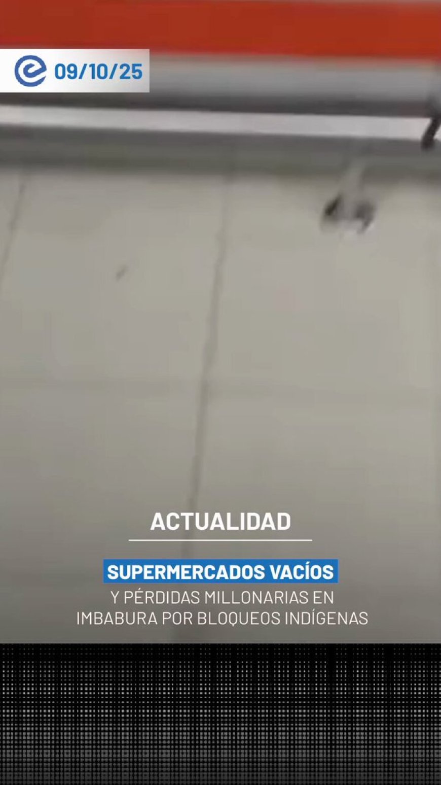 Desabastecimiento en Otavalo: Usuarios de TikTok denuncian falta de productos