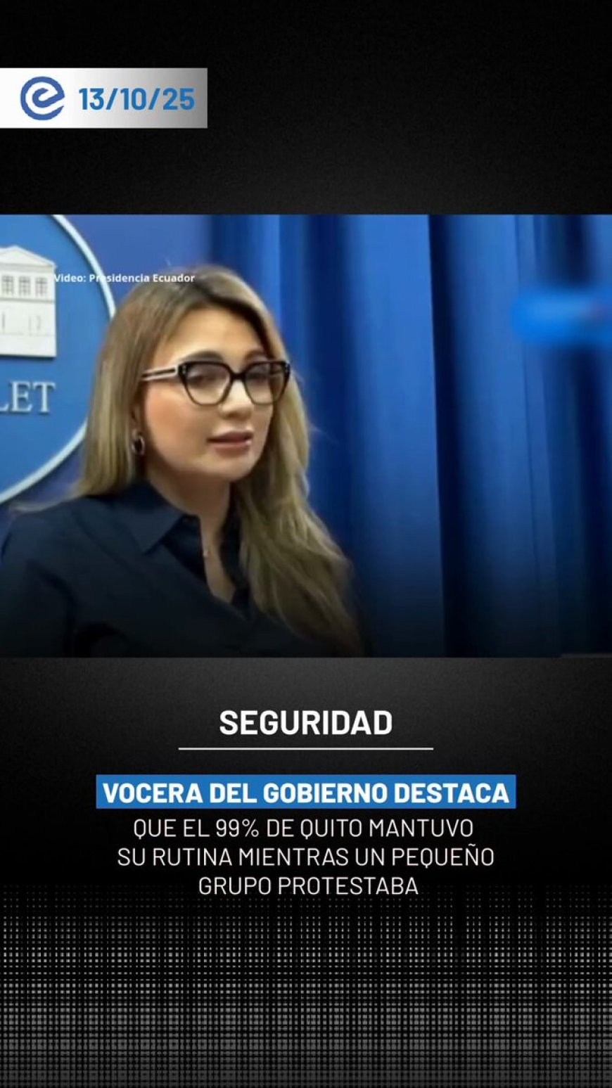 Quito: Calma y Normalidad | 2.8 Millones Eligen la Paz Ante Intentos de Alteración