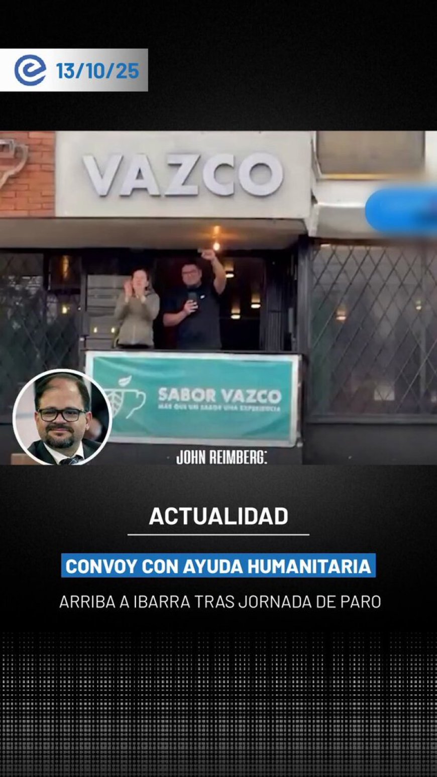 Ataque a convoy humanitario en Imbabura: Manifestantes impiden llegada de ayuda