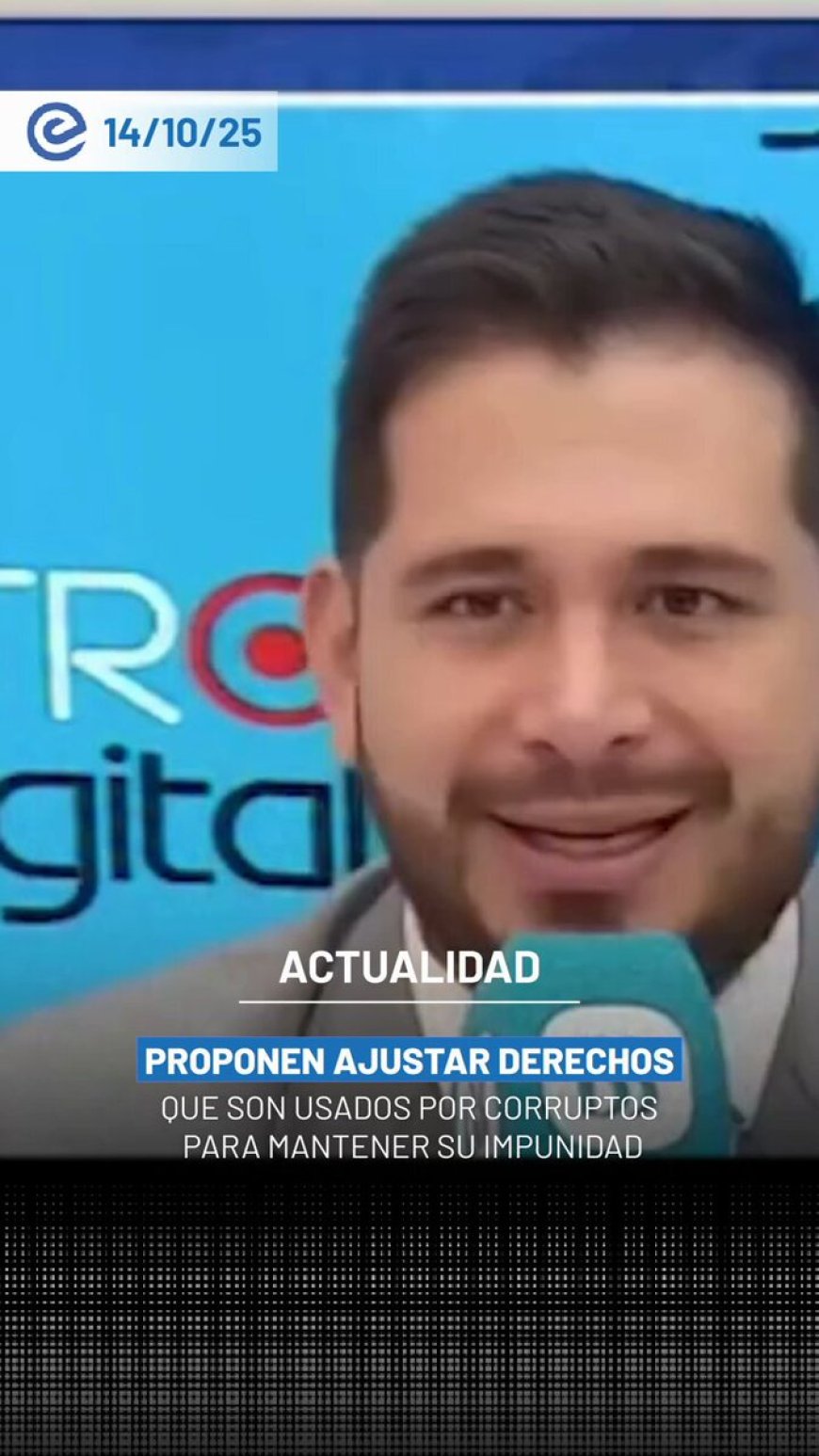 🔵 “El objetivo de una Constituyente no puede ser otro que poner límites a los abusos de quienes manipulan las garantías para eludir la justicia”, advierte el constitucionalista André Santos Espinoza.