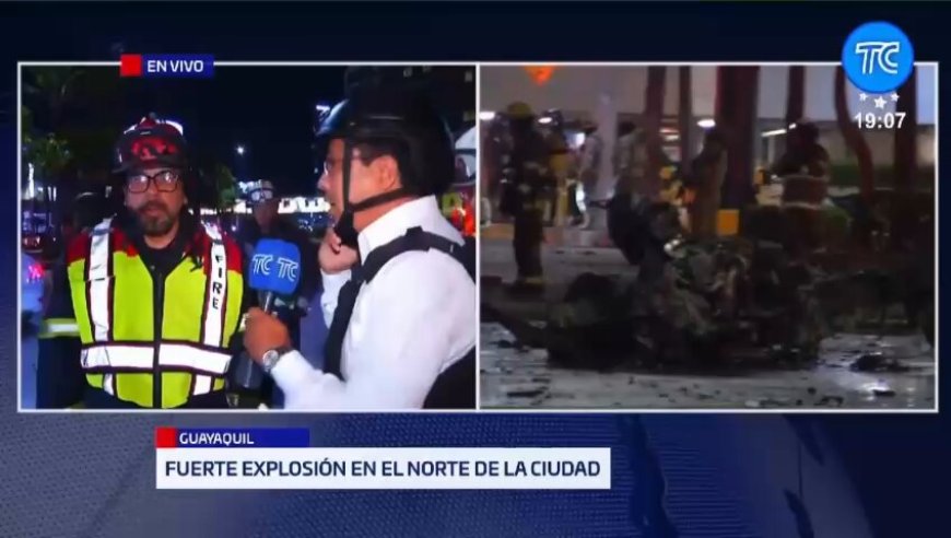 Fuerte detonación cerca de Mall del Sol en Guayaquil: Reporte de TC Televisión