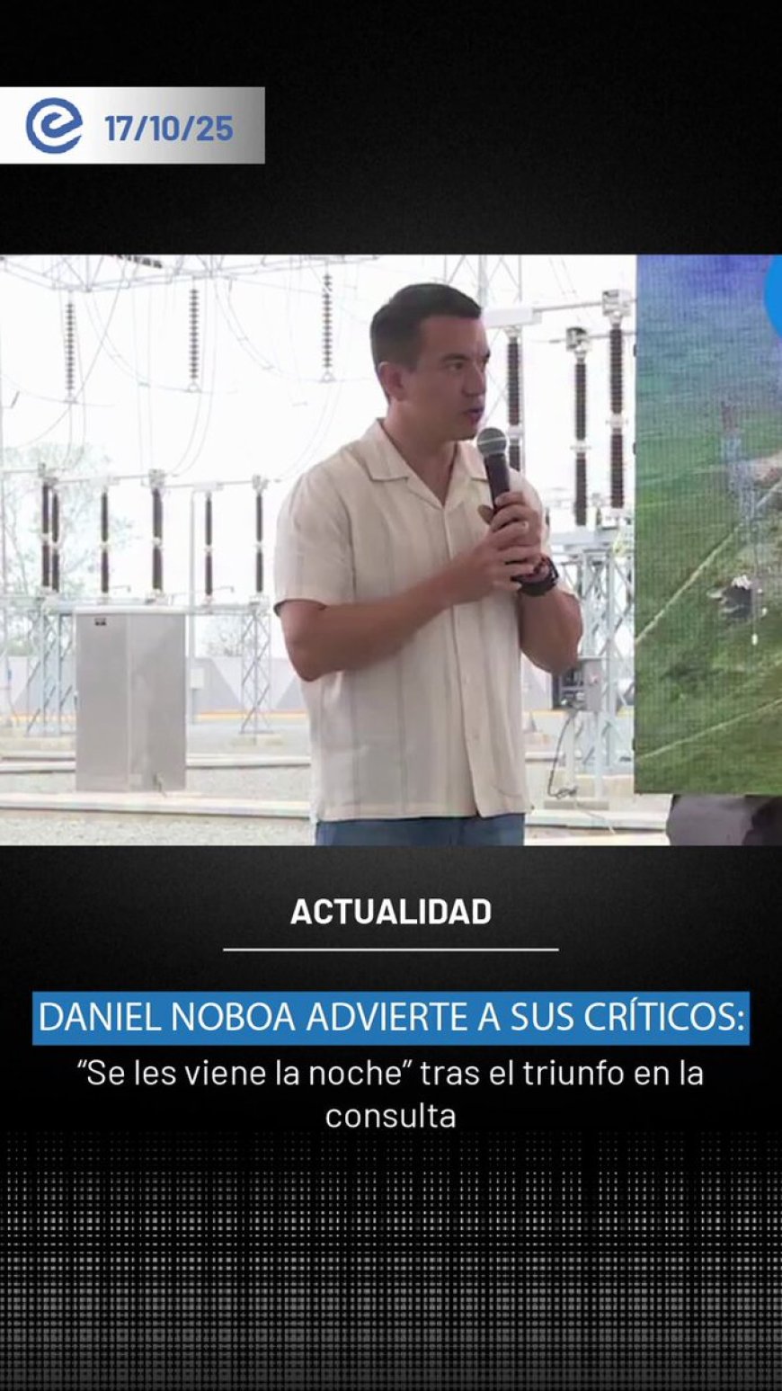 Consulta Popular: Noboa Anticipa Respaldo Ciudadano a su Gobierno
