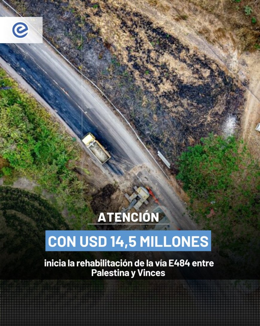Rehabilitación vial en Guayas y Los Ríos impulsa la economía local