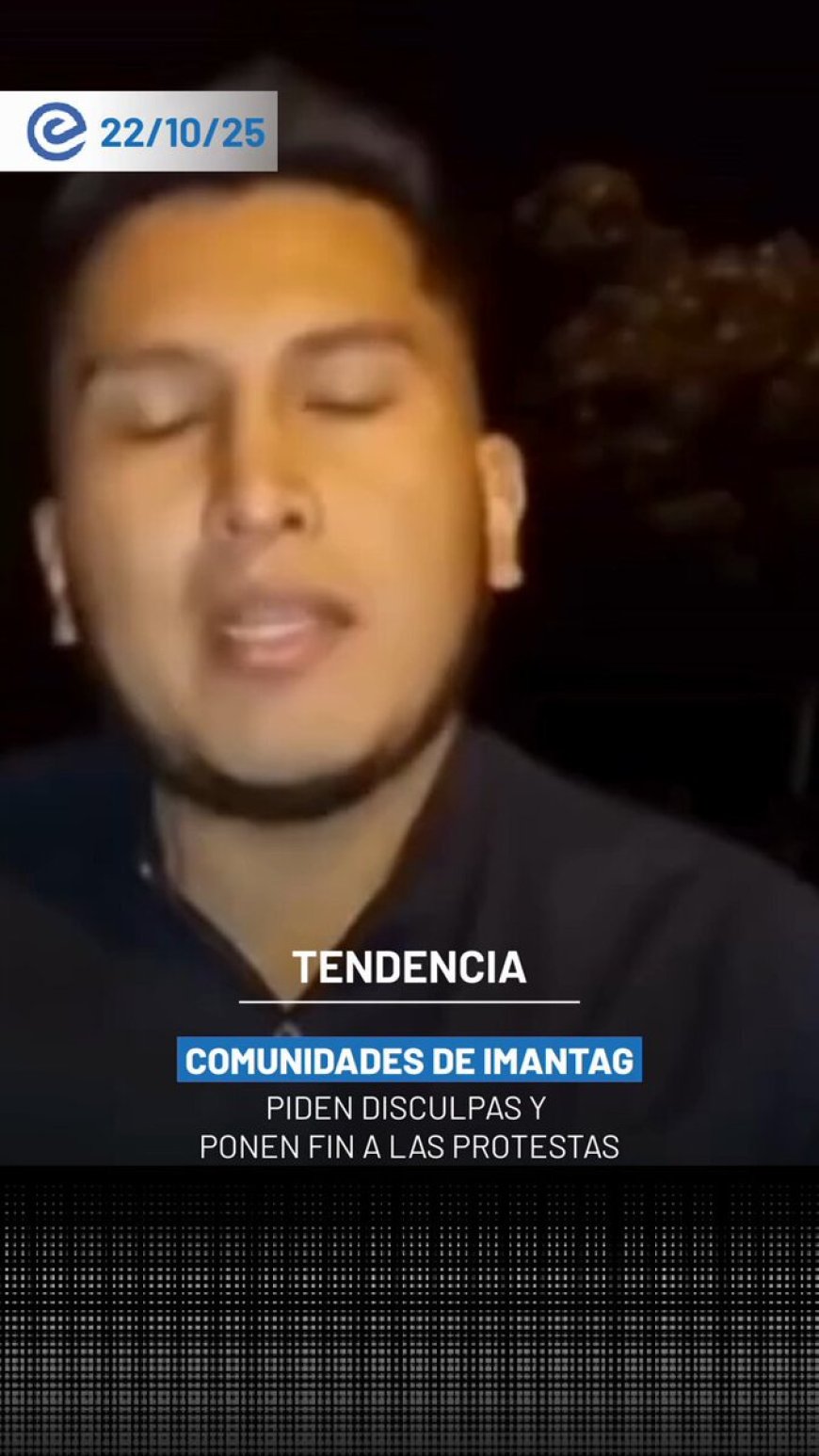 Imantag: Líderes comunales ofrecen disculpas públicas y anuncian fin de movilizaciones