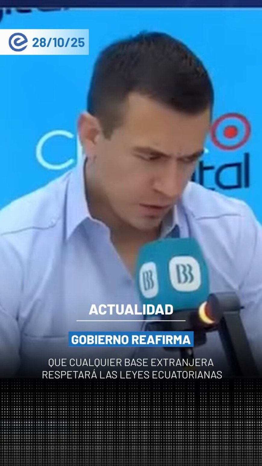 Daniel Noboa: Ecuador no regalará las Islas Galápagos | Bases extranjeras combatirán pesca ilegal y narcotráfico