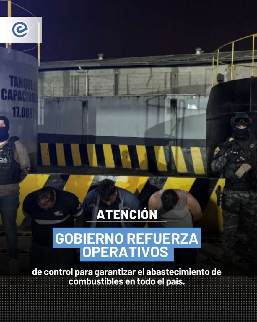 Incautan más de 190 mil galones de combustible destinados al contrabando en Ecuador