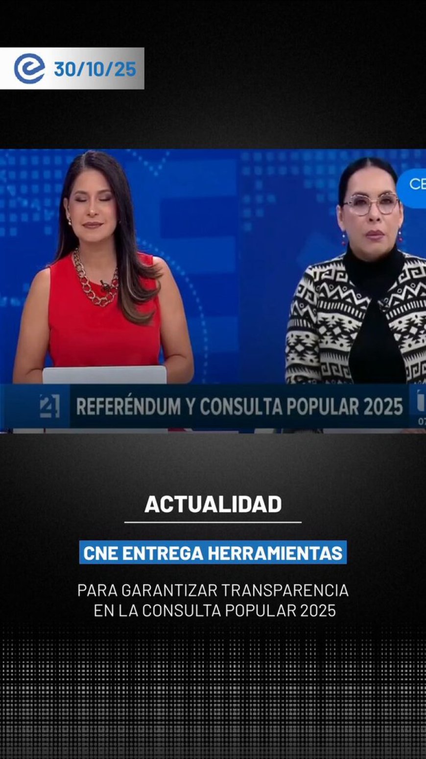 CNE implementa medidas de transparencia para el Referéndum 2025