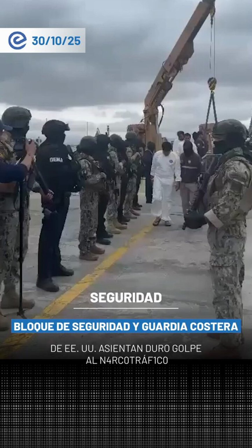 🔵 Golpe al narcotráfico en altamar | Ecuador y EE. UU. incautaron más de 13 toneladas de droga en operaciones conjuntas