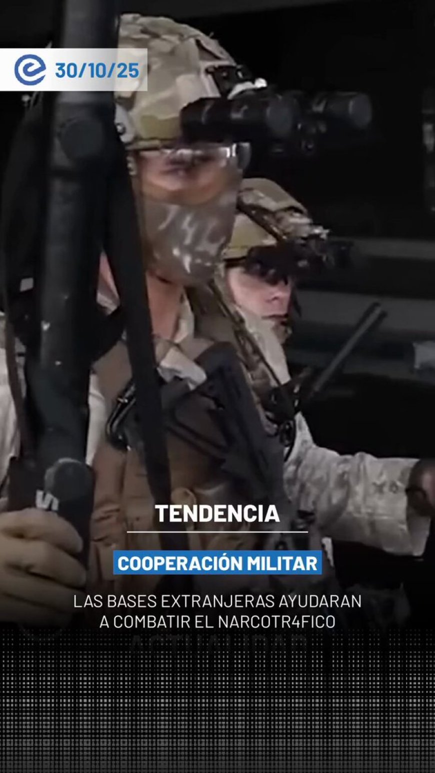 🔵 El cierre de la base de Manta fue un punto de quiebre en la lucha contra el narcotráfico. El Gobierno actual busca restaurar la soberanía y la seguridad. El “sí” en la Consulta lo hará posible.
