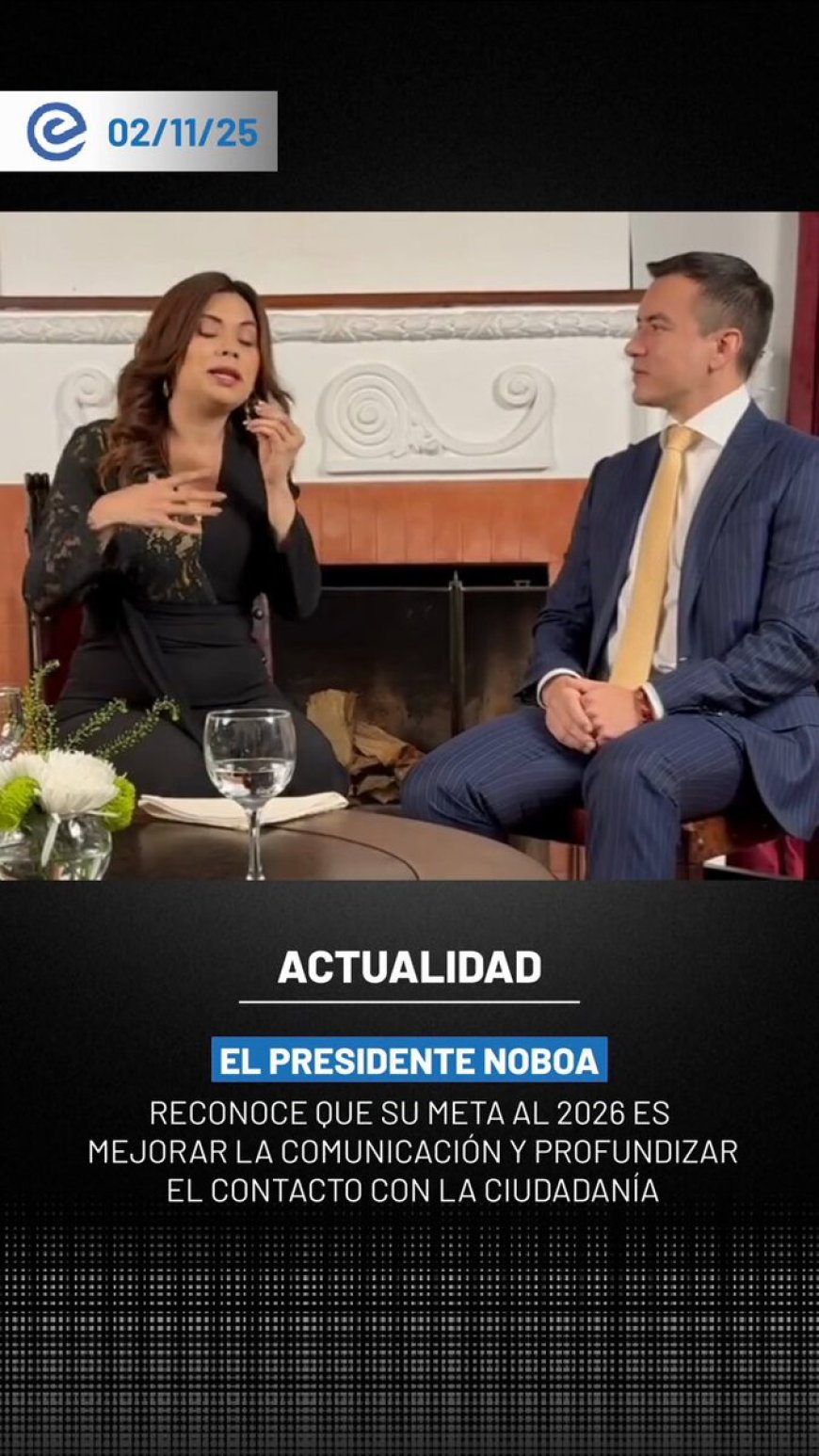 Noboa se prepara para servir al pueblo ecuatoriano