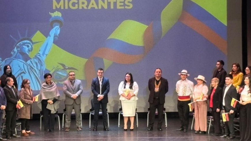 Daniel Noboa se reúne con migrantes ecuatorianos en Queens, EE.UU.