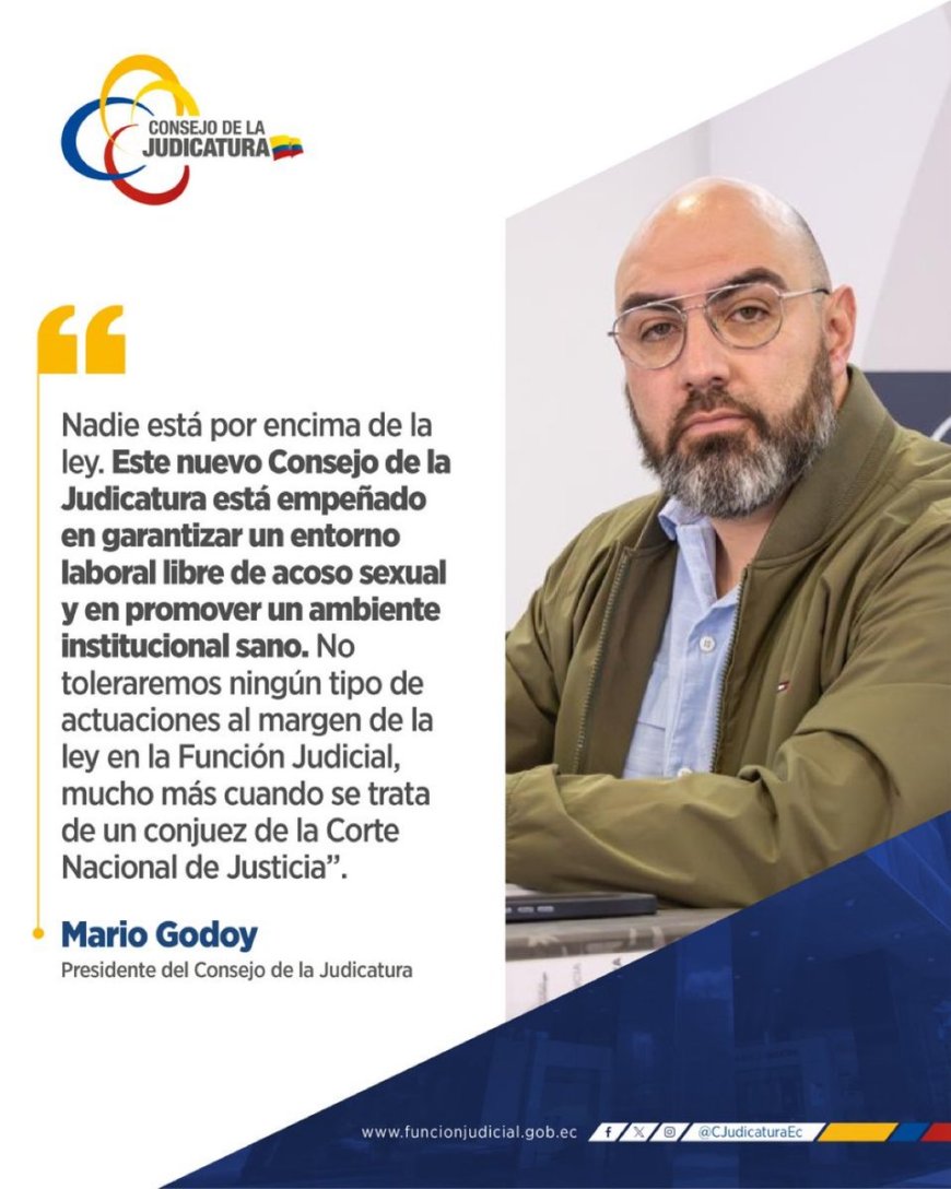 Cero tolerancia al acoso en la justicia: Consejo de la Judicatura reafirma su compromiso