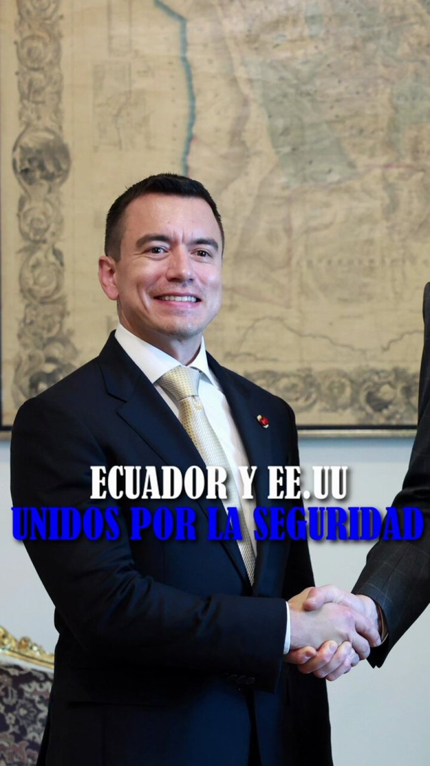 🔵 Daniel Noboa fortalece lazos con Estados Unidos