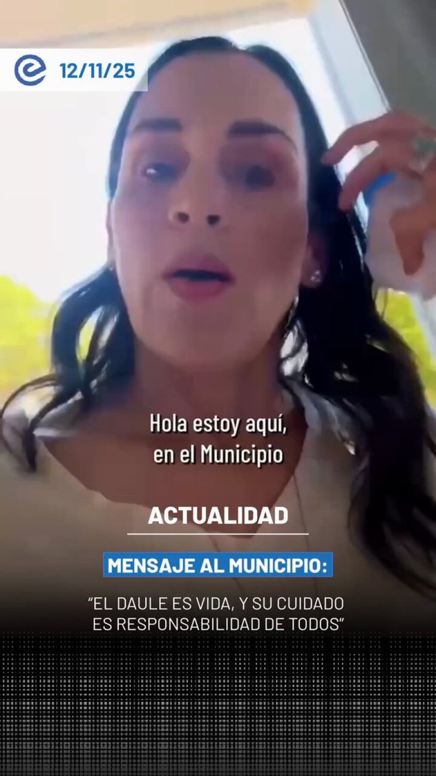 Ministerio del Ambiente entrega muestra de agua contaminada a Alcaldía de Guayaquil