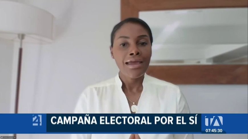 Diana Salazar: Ecuador debe adecuar su legislación para garantizar la paz y la seguridad