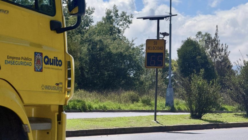 Quito: Radares activos solo advierten, no multan