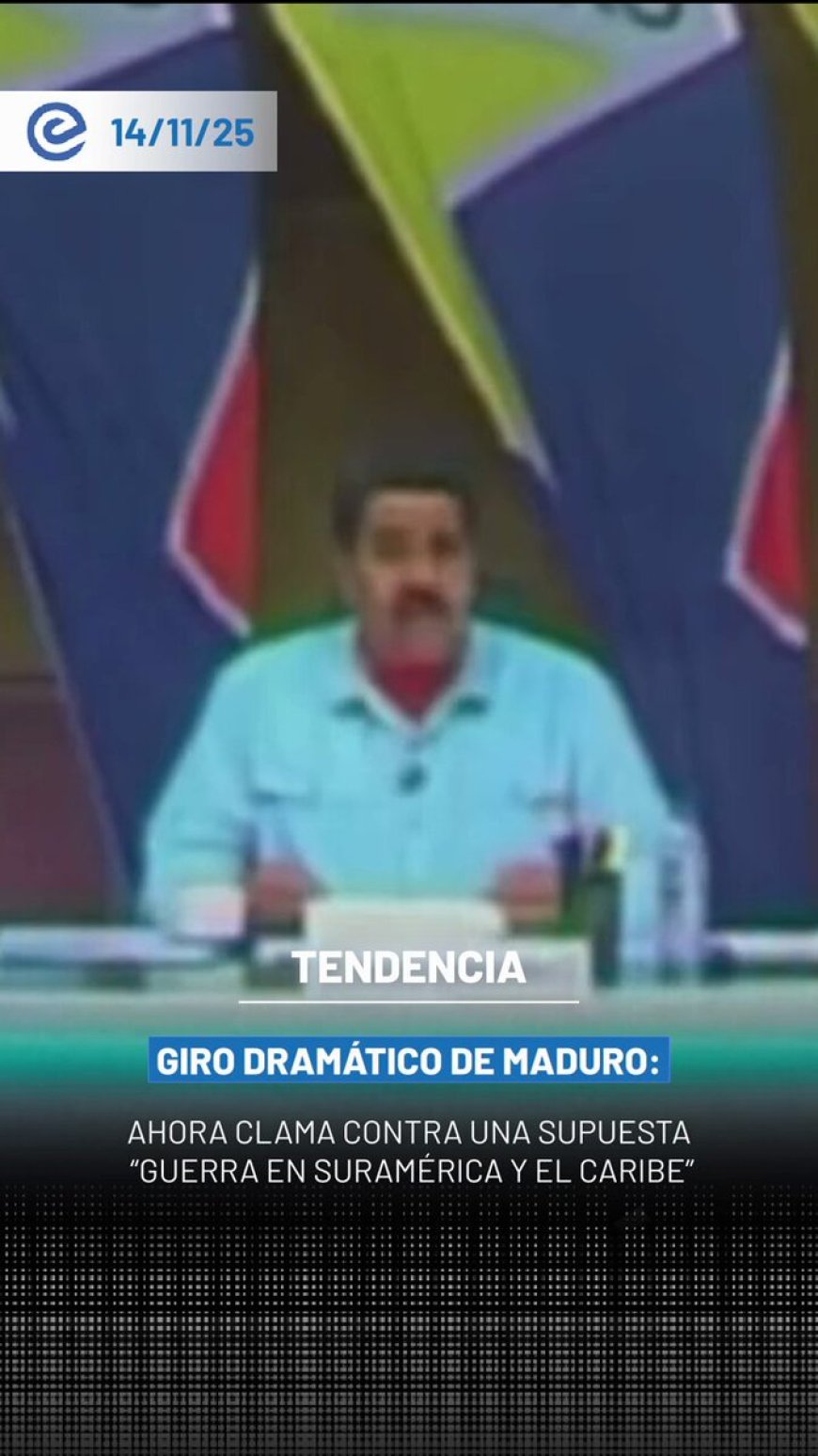 Maduro pide a EE.UU. que 'pare la mano' ante posibles acciones militares en la región