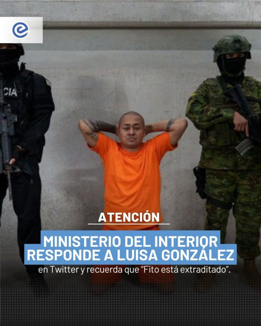 🔵 Las autoridades agradecieron el interés por la situación de los privados de libertad e informaron que Fede cumple con las normas de higiene establecidas. Además, recordaron que Fito ya fue extraditado.