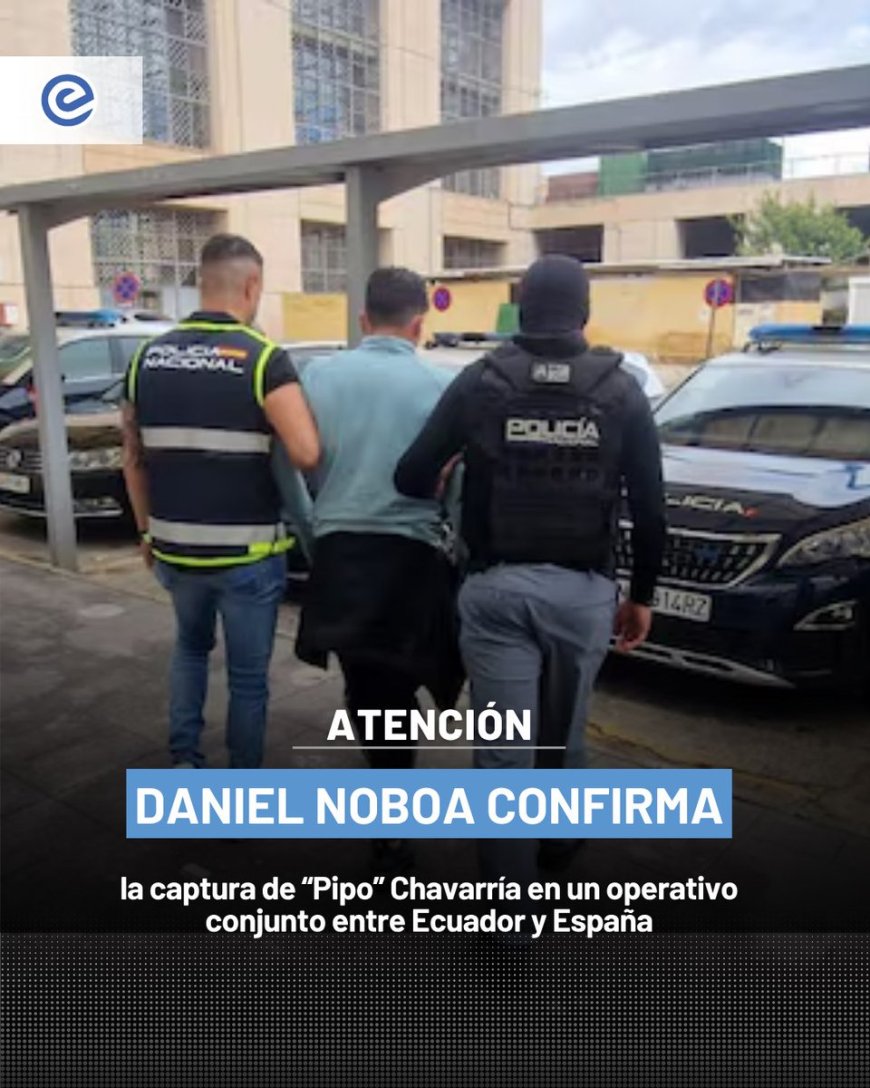 Capturan en España a alias 'Pipo', líder de Los Lobos, quien fingió su muerte