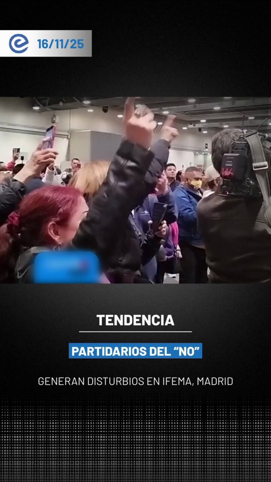 Tensión en Madrid: Enfrentamientos entre partidarios del SÍ y del NO en IFEMA