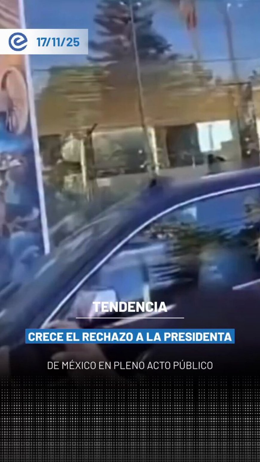 Ciudadana llama 'Narcopresidenta' a Claudia Sheinbaum y video se viraliza
